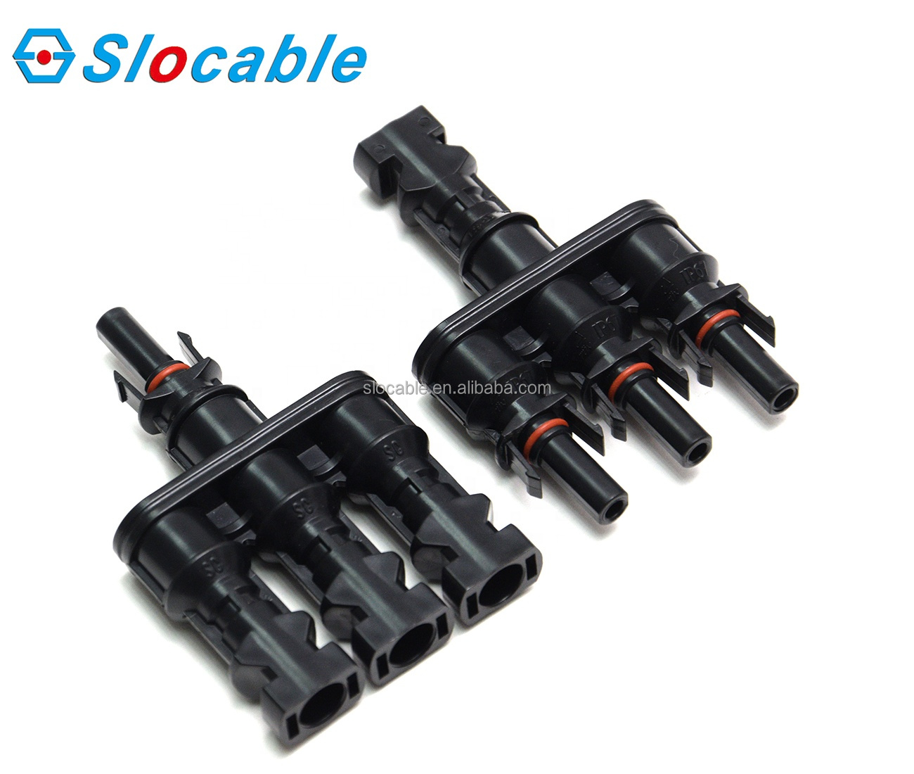 PPE Insulation Photovoltaic 1500V DC PV Branch 3to1 Male to Female Solar Connector for Solar Energy