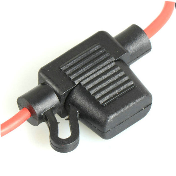 Custom 32V Mini ANL Blade Auto Fuse Holder 16awg Inline Waterproof Plastic Customizable