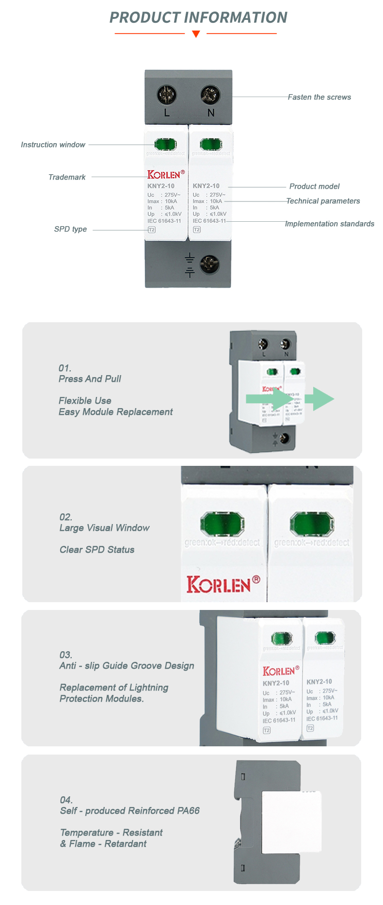 DC Surge Protective Device Details 4