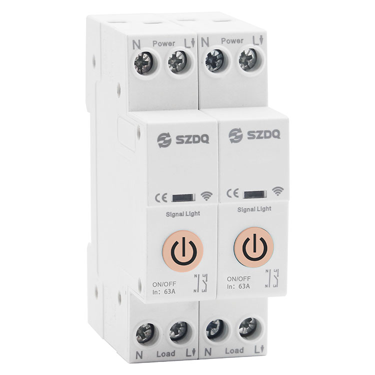 Smart Home Life Mini MCB 1P WIFI Smart Switch 0-63A Energy Meter & Kwh Metering Monitoring Circuit Breaker Timer Relay