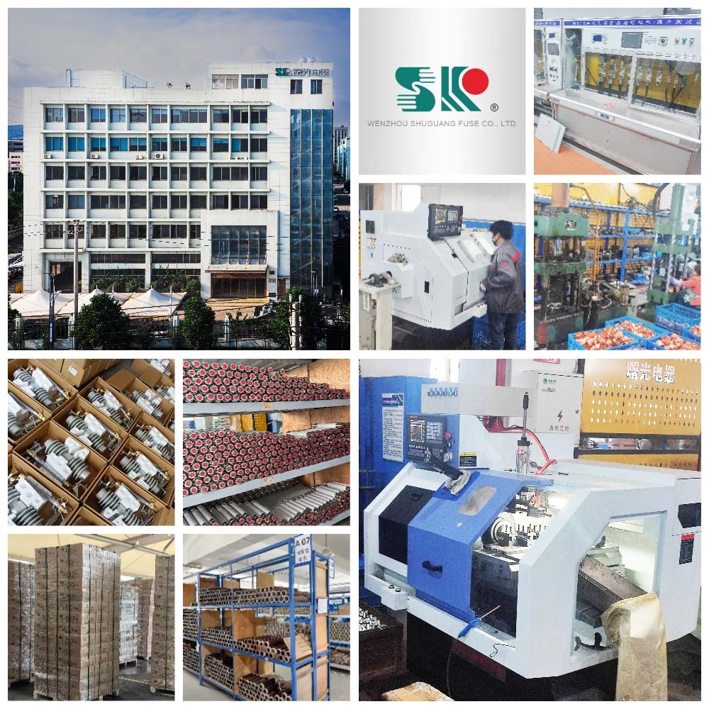 High Voltage Type K Copper Screw Fuse Link 10-40.5kV Fast Blow IEC For RW10 Cutout Fuses 1-200A