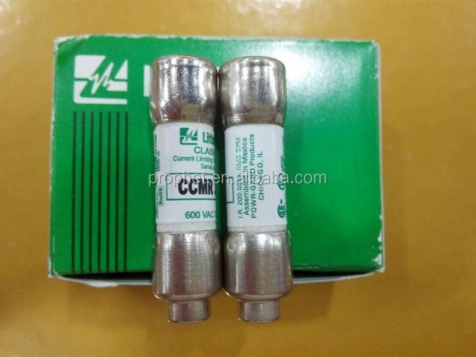 Littelfuse CC Level Glass Fuse Cartridge Fast Time Delay Fuse 3A 600V CCMR 3 High Breaking Capacity IEC Certified