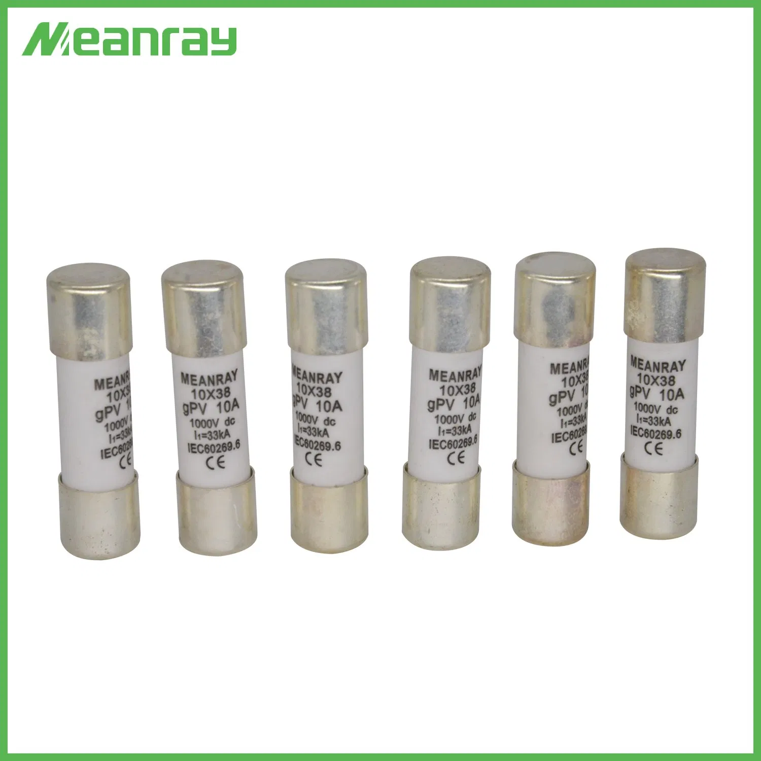 DIN Rail Type Fuse Holder and DC Fuse 10X38 for Solar System Protection