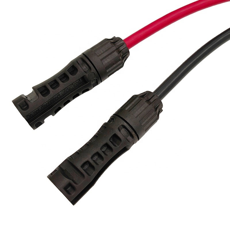 Customized Factory MC4 Female Connector with Tubular Needle-type Terminals for Solar Wire Applications.