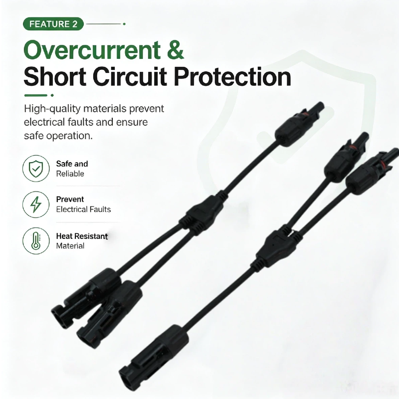 IP67 Waterproof Solar Panel Cable Connectors DC 1000V 30A 1 Input 3 Output PV Connector 3 in 1 Y Branch PV Solar Connector