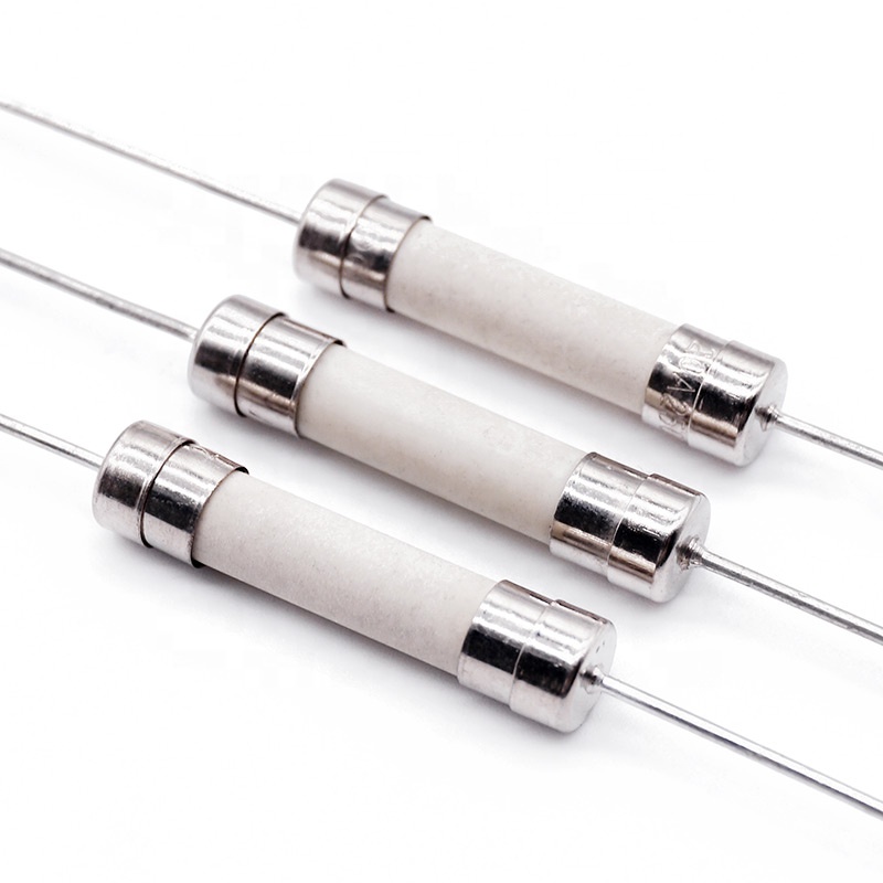 Factory 6.35x30mm 6x30mm 25A 250V Ceramic Glass Cartridge Tube Fuse Fast Blow Fast Acting Quick Blow for Automation Electronic