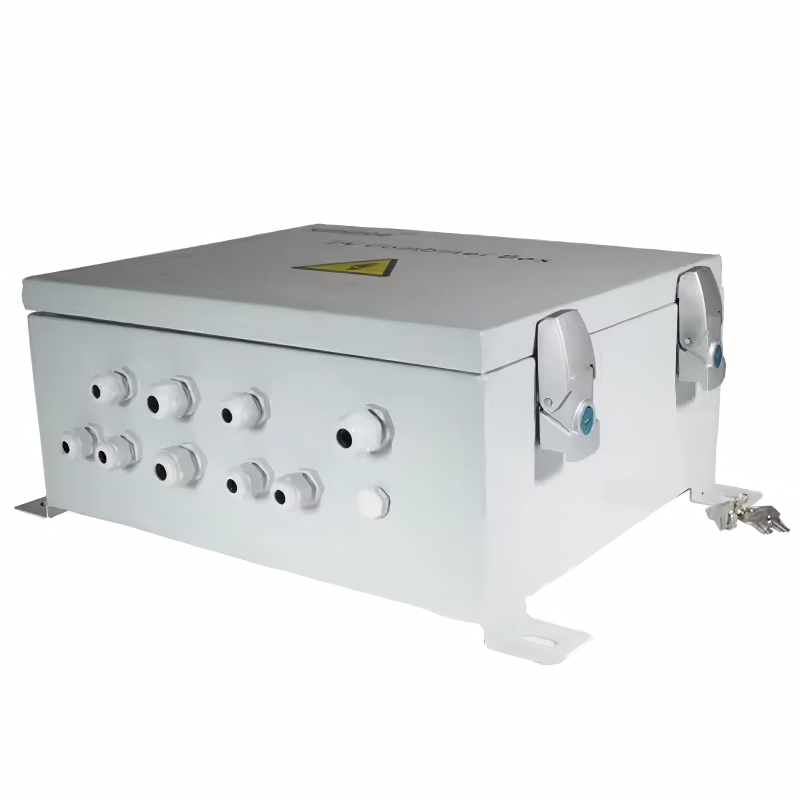 HLX-AC Stainless Steel White Photovoltaic AC Combiner Box with Lightning Protection for Solar Panels 220V 32A