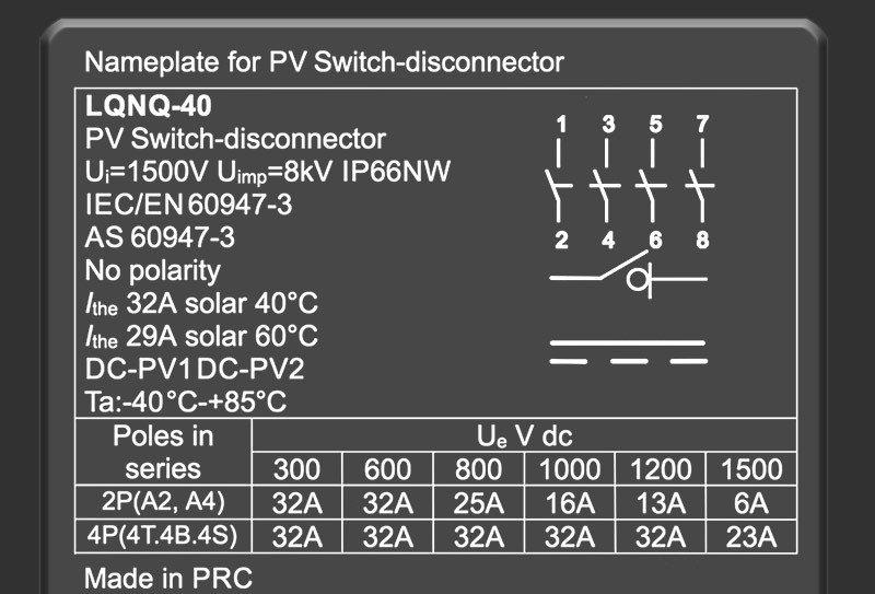 DC Disconnector Detail 14