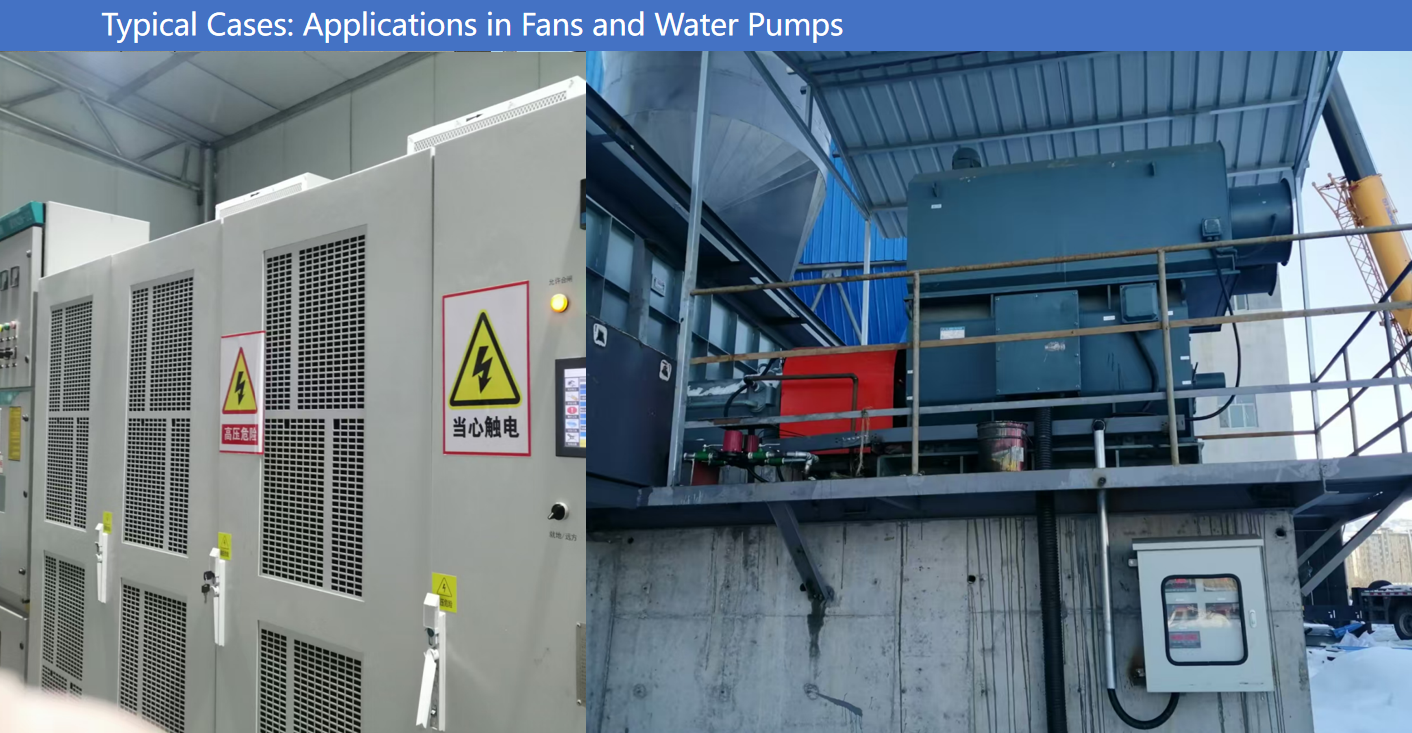 High Voltage VFD 10kV 6000V 4000V 315kW-3150kW Heavy Duty Motor Speed Control Energy Saving Soft Starter