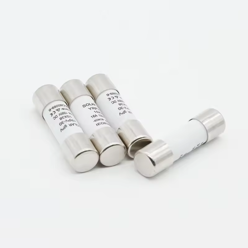 3KA 5KA 10KA 20KA 30KA 50KA 100KA High Voltage Solar PV Fuses Quick Blow Time Lag Midget 10*38mm 5AG Cartridge Tube Fuse