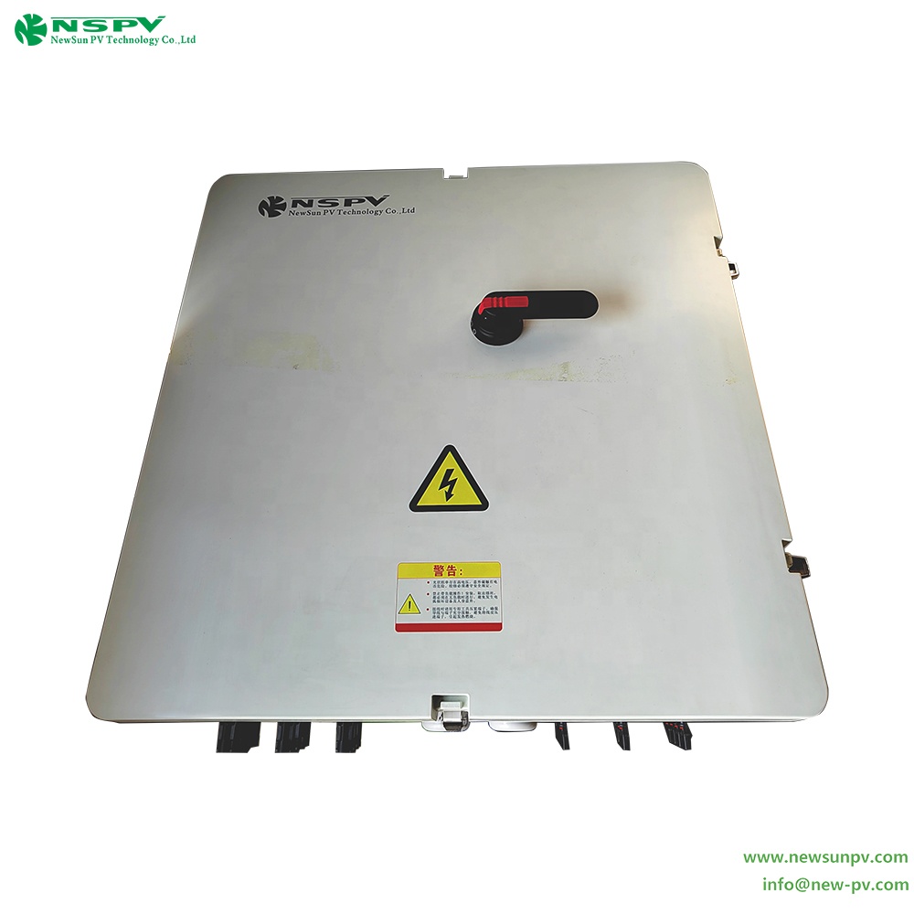 NSPV Small PV Combiner Box Smart String Box with DC Solar Accessory for Solar Electricity