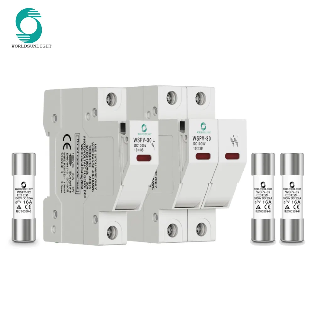 DC PV Fuse Link and Fuse Holder Box