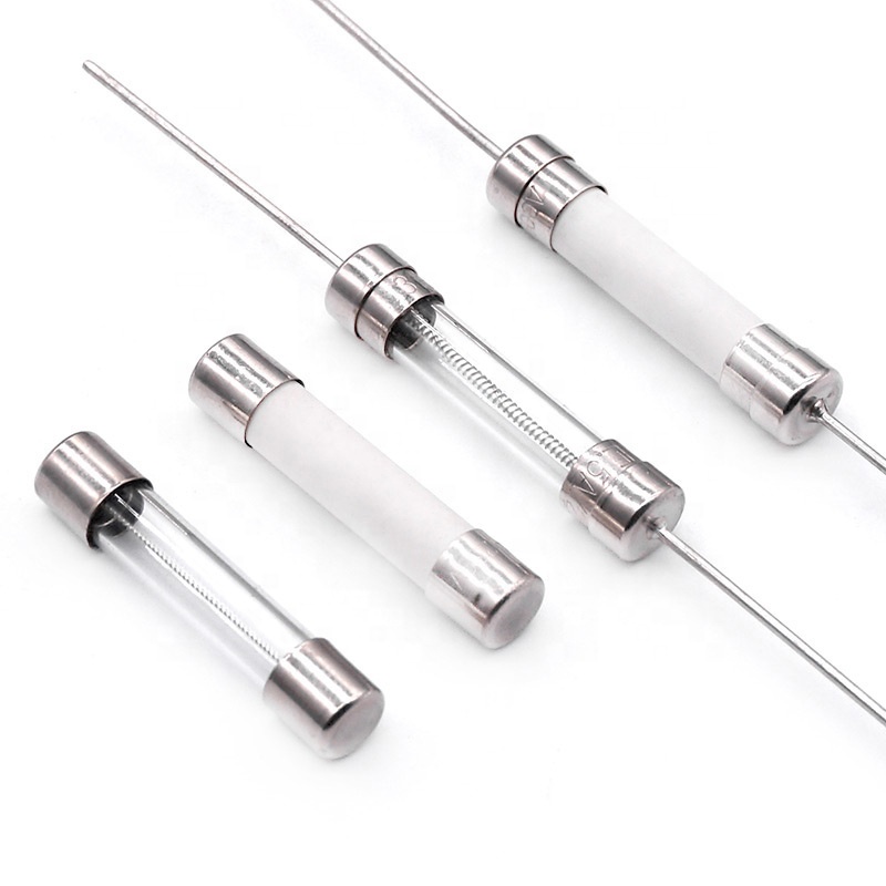 Factory 6.35x30mm 6x30mm 25A 250V Ceramic Glass Cartridge Tube Fuse Fast Blow Fast Acting Quick Blow for Automation Electronic