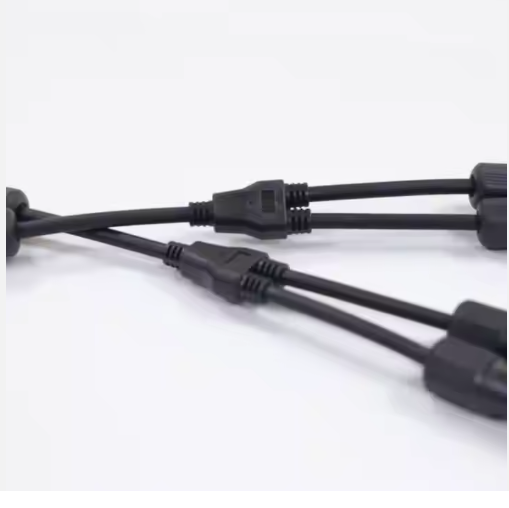 Sunro Y Branch Solar Connector Pv 1000v 1500v Waterproof Panel Connector Solar Cable Parallel Connector 2 to 1 Total Length 30CM