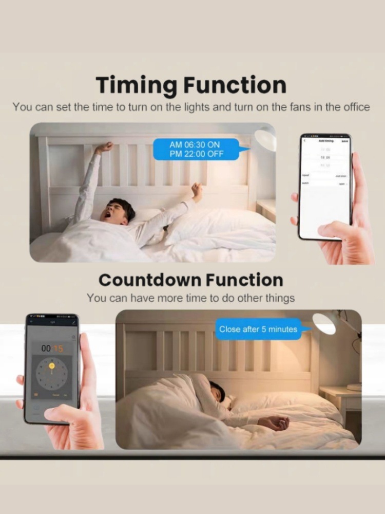 FY01 10A Ewelink Smart Switch WiFi Circuit Breaker EwelinkAPP Relay Remote Control Timer