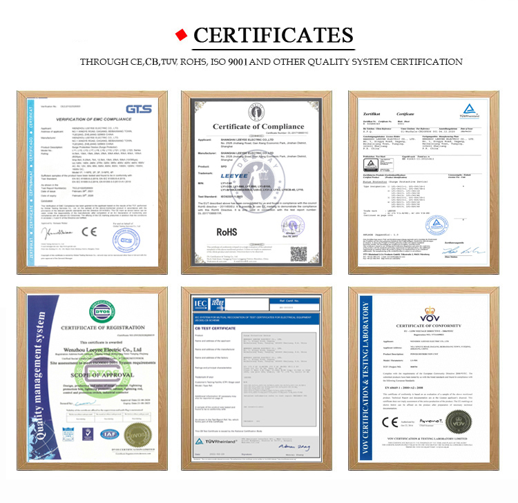Certifications 1