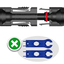 Safe Solar Connector Details