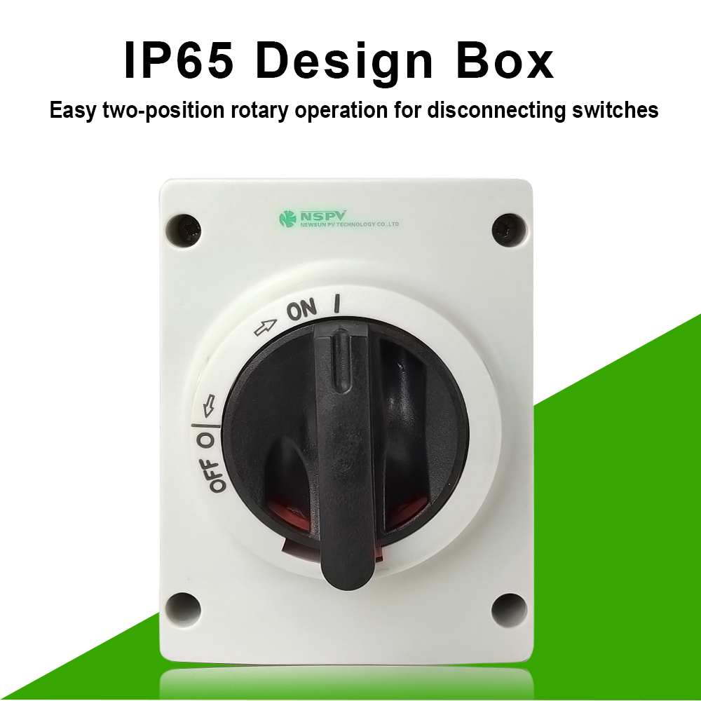 PV DC Isolator Switch Structure