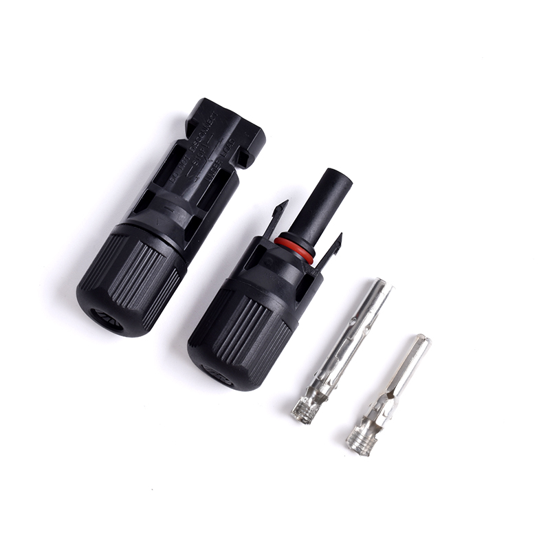 DC 1000V MC4 Photovoltaic Connector Waterproof IP67 Solar Cable Connector UV Resistant Easy Connection for Solar Panel Systems