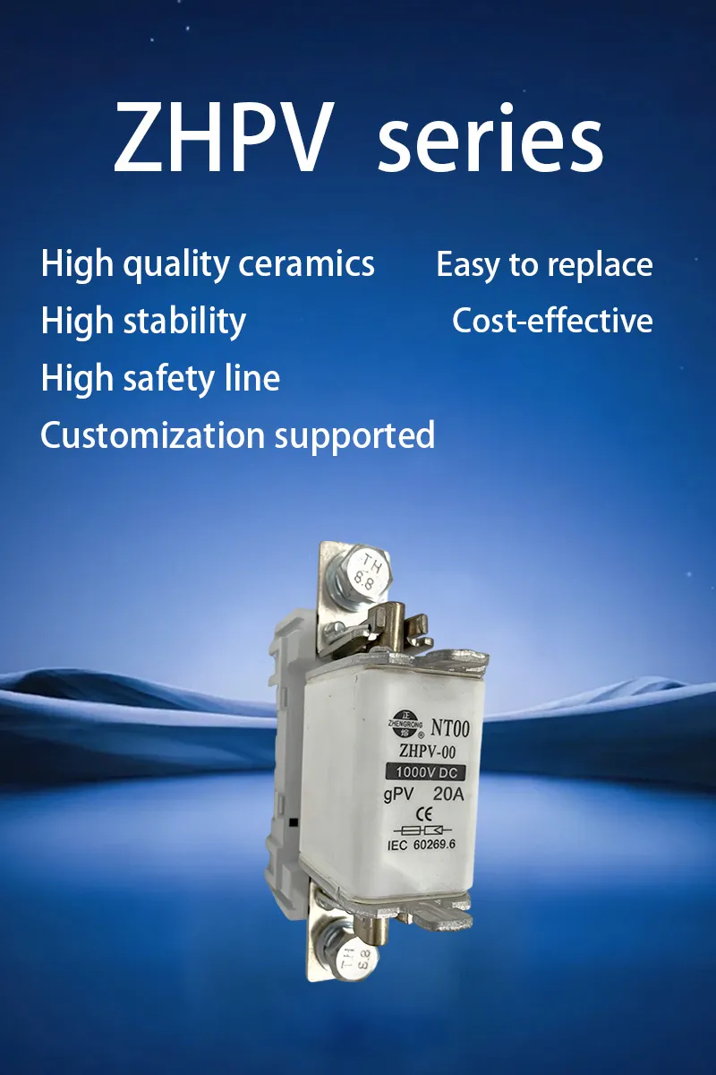CE Certified 20A 1000V DC Solar Fuse for Safe Operation