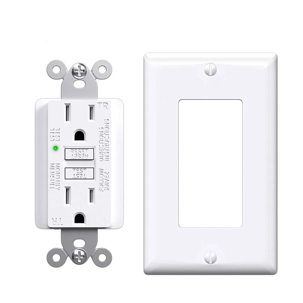 125V 60Hz GFCI Outdoor Electric Outlets Duplex Receptacle