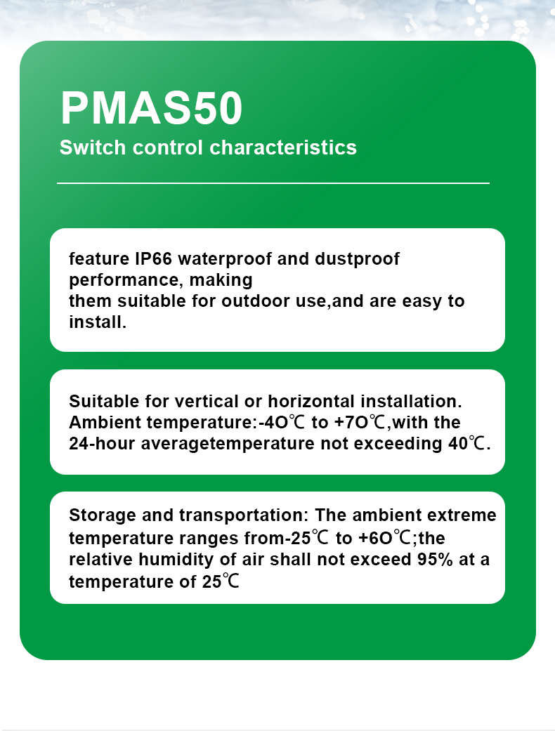 IP66 Isolator Switch Protection