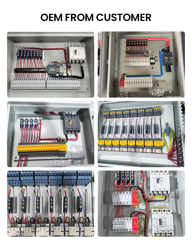 Kinee 1000V 1500V 8 10 12 16 24 String Box Solar Metal Distribution Box Combiner Box Pv
