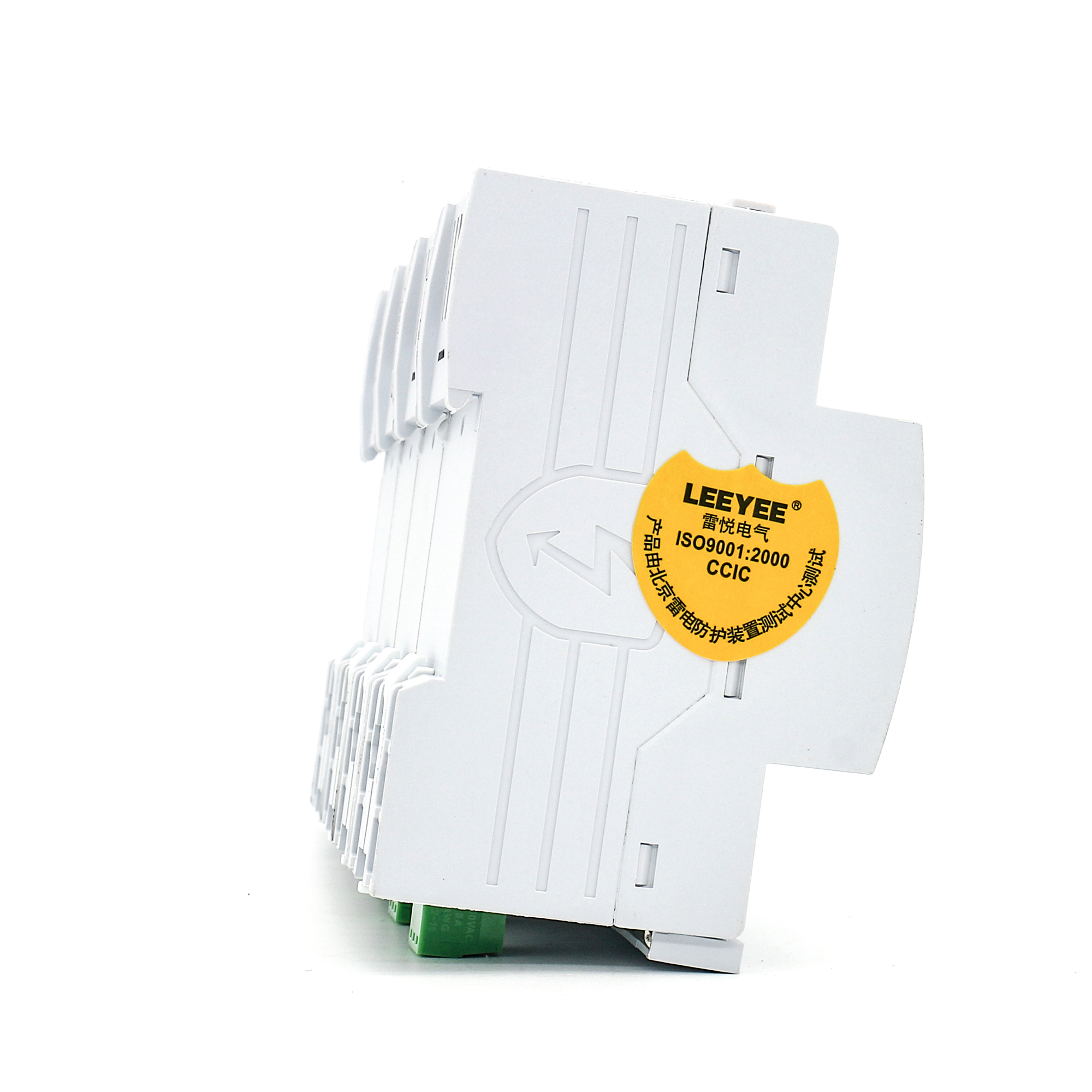 SPD In50KA Imax100KA Pluggable Surge Protective Device SPD Type 1 Type 2 for Lightning Protection