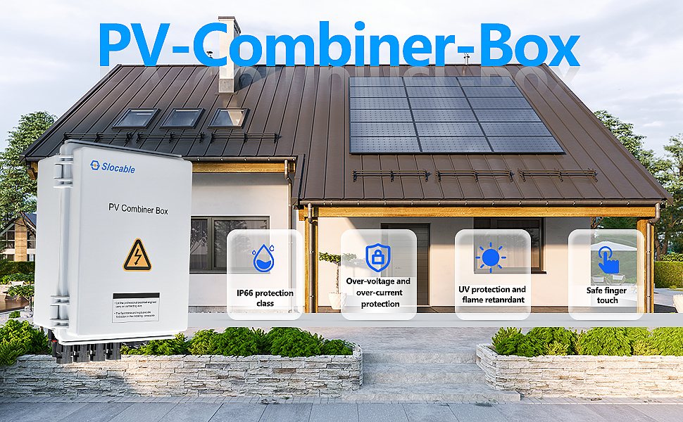 IP66 Waterproof DC Solar Combiner Box Details