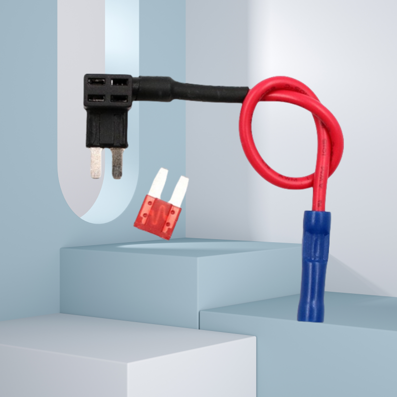 High Quality Customize Mini Standard Automotive Micro Blade Fuse Holder with TAP Adapter 2A~40A Electronic Application