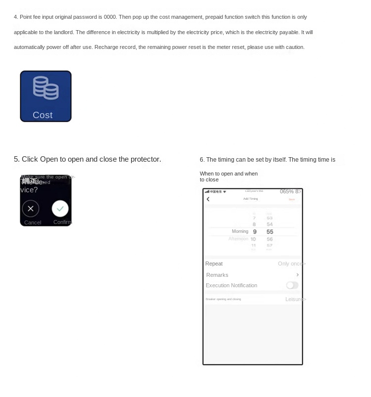 Tuya 63A WiFi Smart Circuit Breaker Electric Energy Monitor Remote Control Switch Voltage Current Protector Plastic Home Hotel