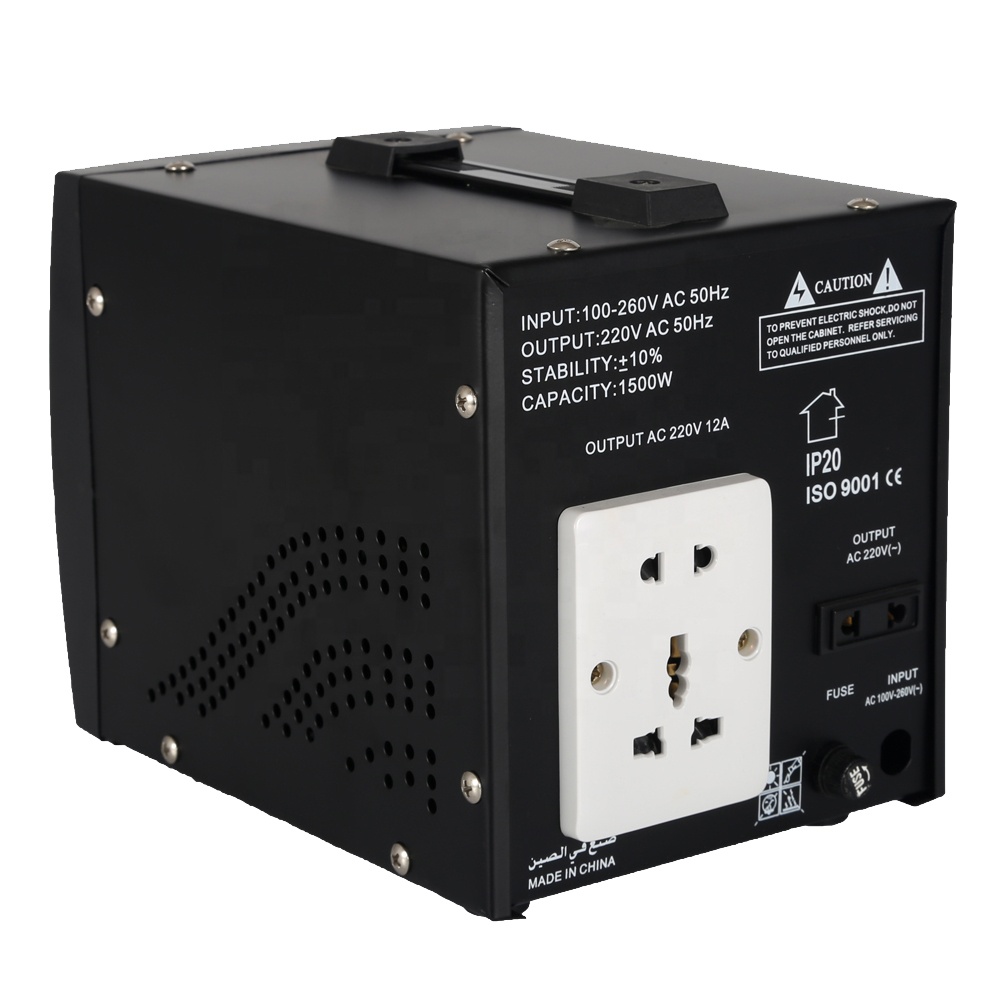 Single Phase 220V AC Power Relay Controlled Automatic Voltage Regulator Stabilizer Whole House Surge Protector for TV
