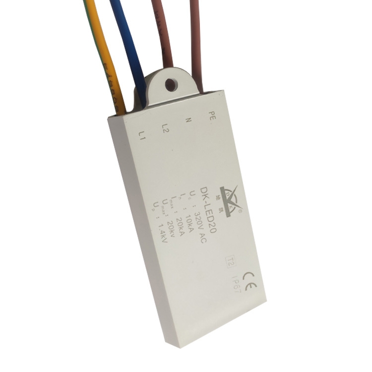 DIKAI Whole House Residential Surge Protector Device Lightning Shield Home and Solar Flare Protection