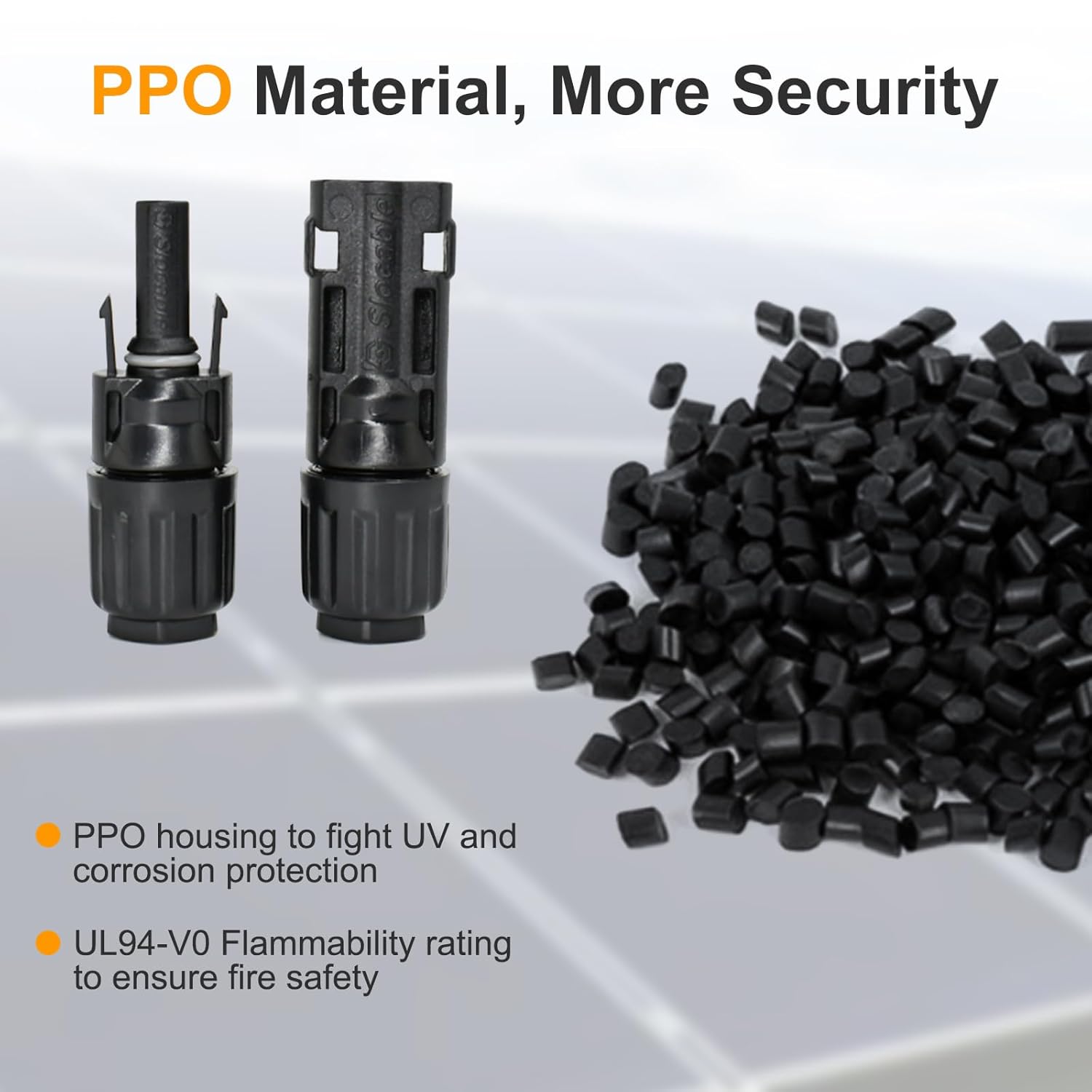 MC4Y type three-way solar connector IP68 waterproof plug, two-in-one plug Copper Connectors, battery panel three-way connector