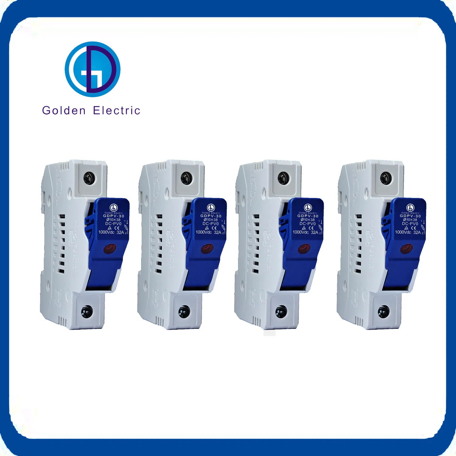 10X38 DC 1000V 1500V 1A 2A 4A 6A 8A 10A 12A 16A 20A 25A 32A 10X38mm Gg Am Ar Gpv AC or DC Solar PV Cylindrical Fuse