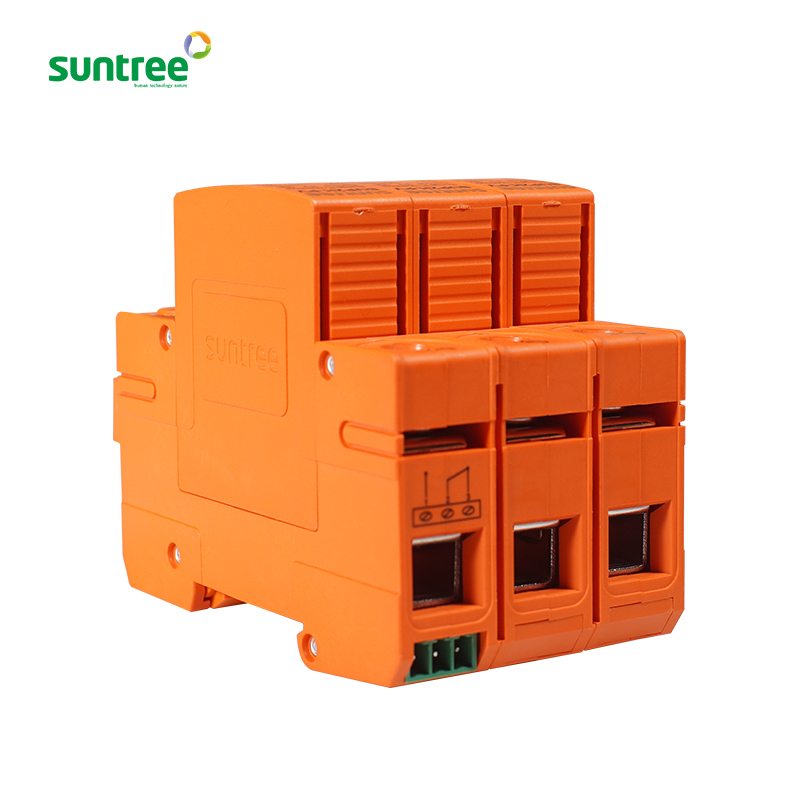 Suntree 20ka 40ka Whole House 3p 4p Dc spd Surge protection Device