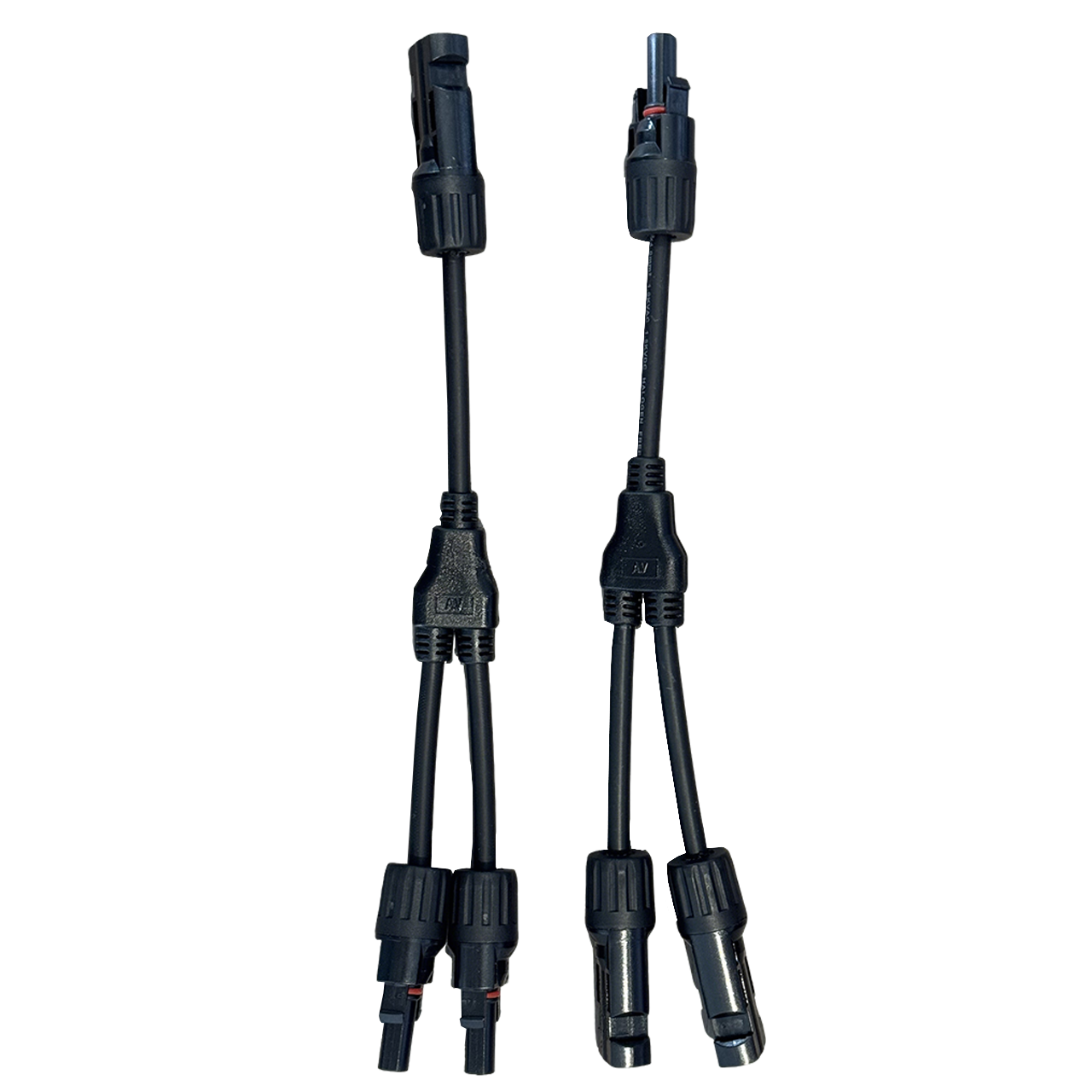 IP67 Y Type Copper Solar PV Branch Cable Connector Parallel Adapters 1000/1500V DC 30/50A 1P Male/Female 1 2 3 4 Way Panel