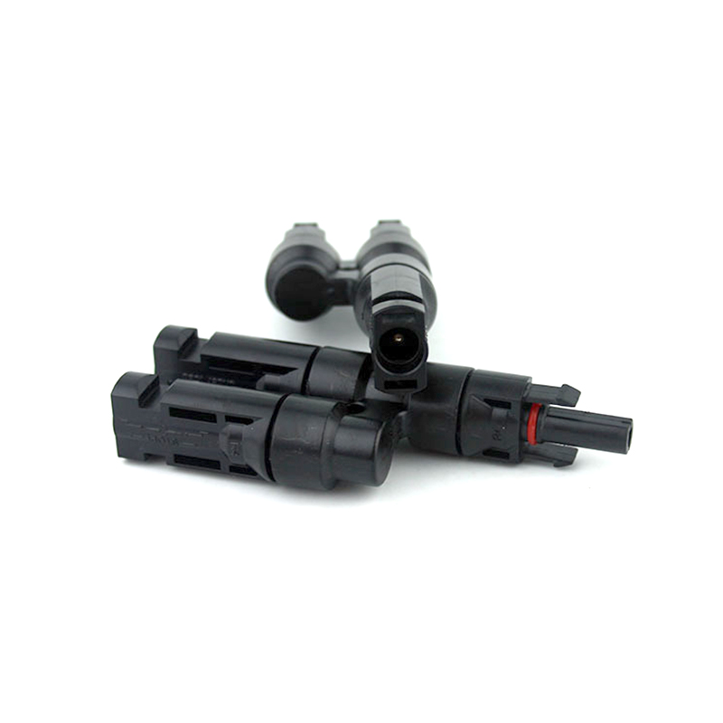 IP67 Waterproof 1000V T Branch Solar Connector Structure