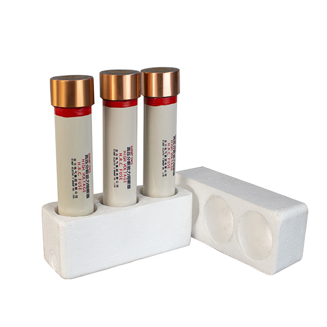 RN2-10KV High Voltage Ceramic Tube Current Limiting Fuse Breaking Capacity Fuse