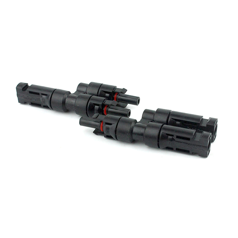 IP67 Waterproof 1000V T Branch Solar Connector View