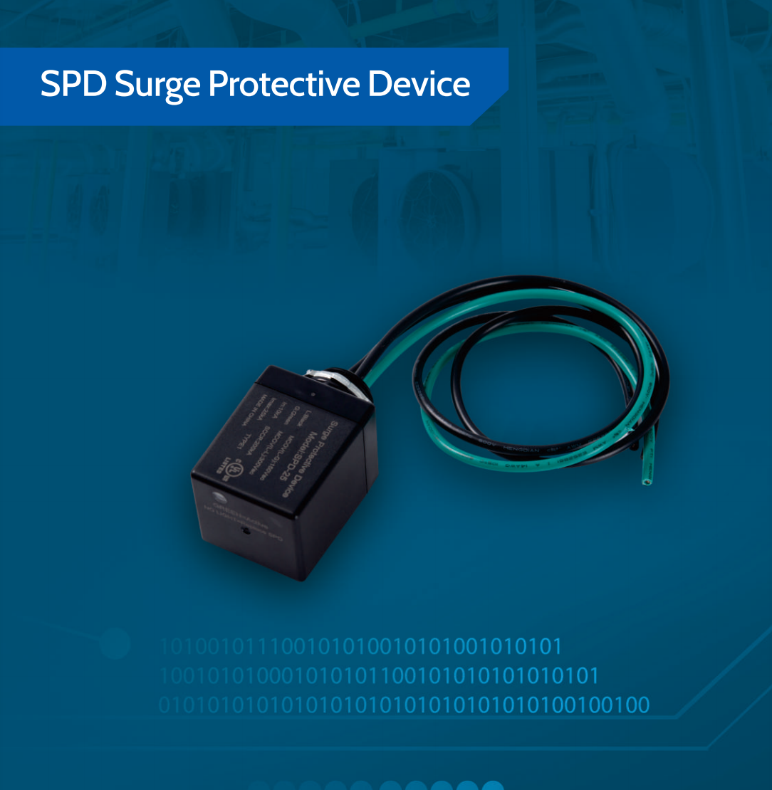 UL Certified HVAC SPD-25 Industrial 120/240V 10KA MAX 25KA TYPE 1 Surge Protective Device for Safety