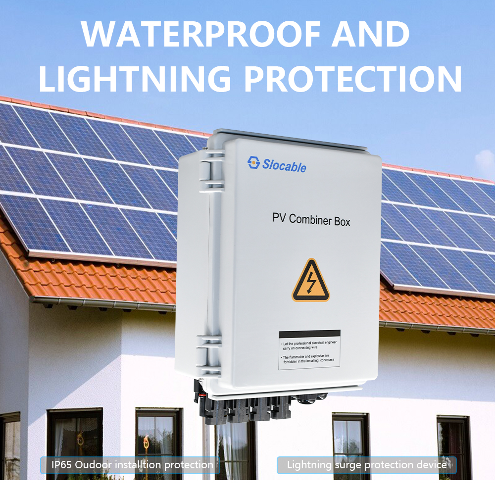 IP66 Waterproof DC Solar Combiner Box Details