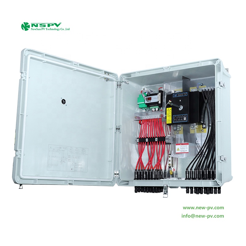 NSPV Small PV Combiner Box Smart String Box with DC Solar Accessory for Solar Electricity