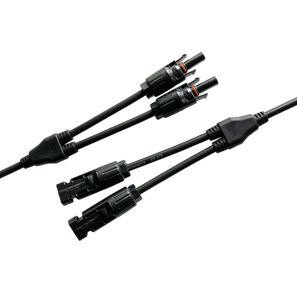 OEM Solar Panel PV Photovoltaic DC Connectors Y Branch Parallel Connector PV Connector