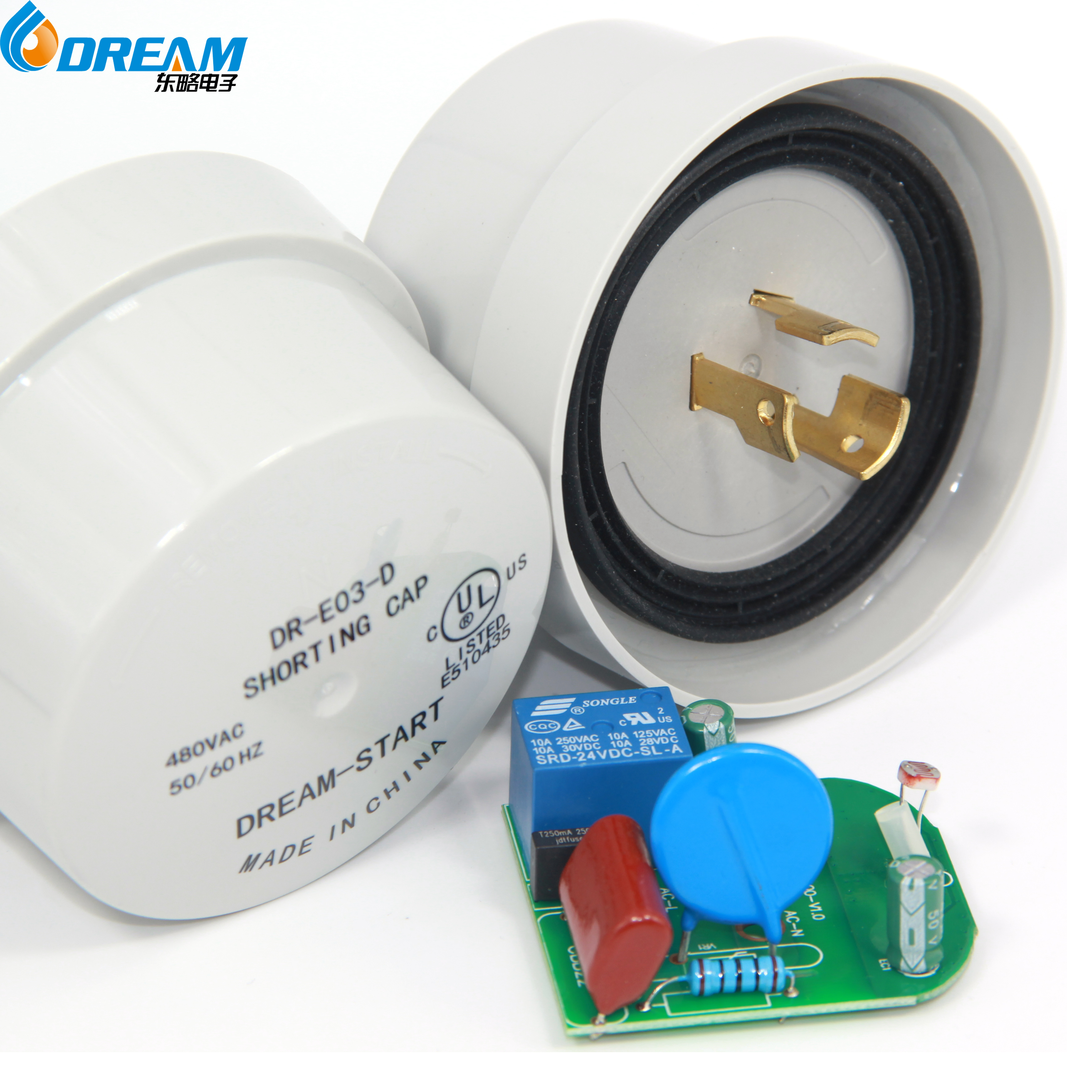 DREAM Photocell Sensors Shorting Cap OutdoorLight Switch Short Circuit Twist Lock