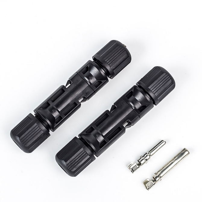 TUV/CE Certified MCX MC4 Solar PV Connectors | 1000V/1500V DC Waterproof Cable Connectors | 30A 50A Copper Contact