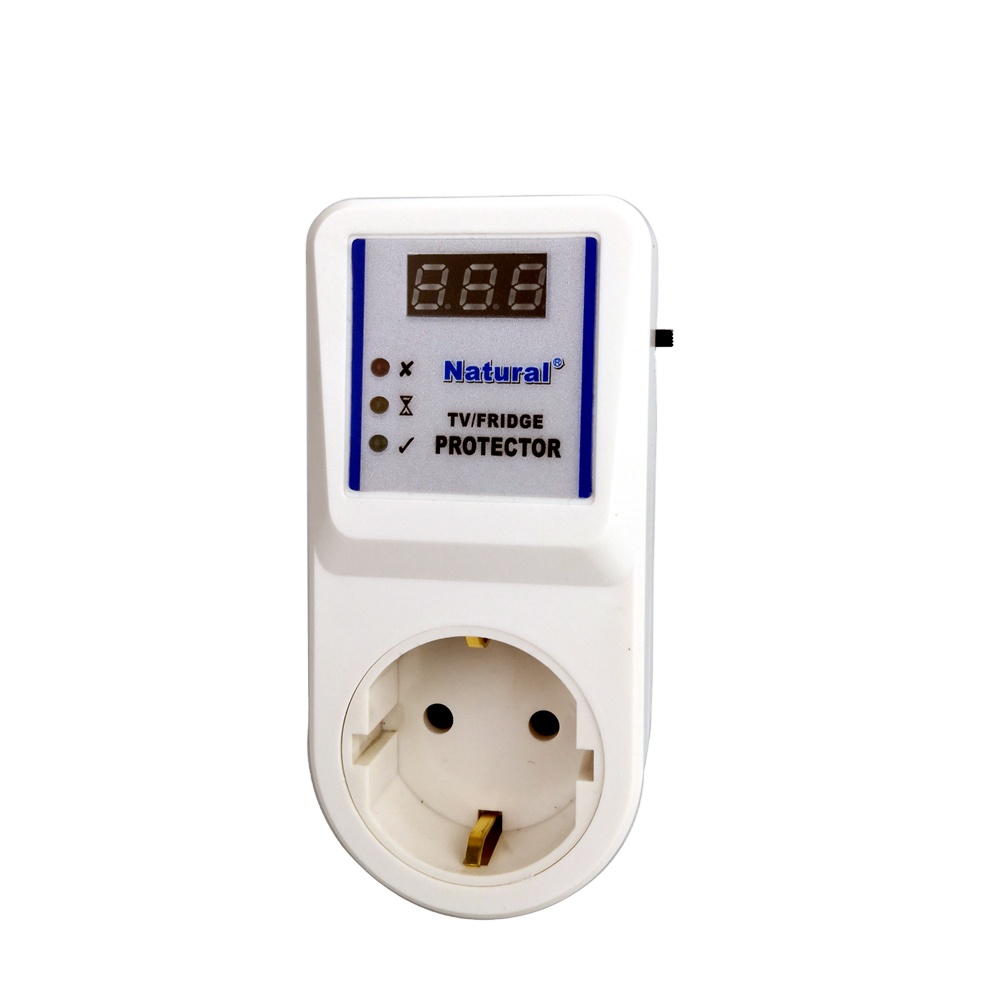 Natural Full Home Protector Voltage Stabilizer Smart Surge Voltage Protector EU Type