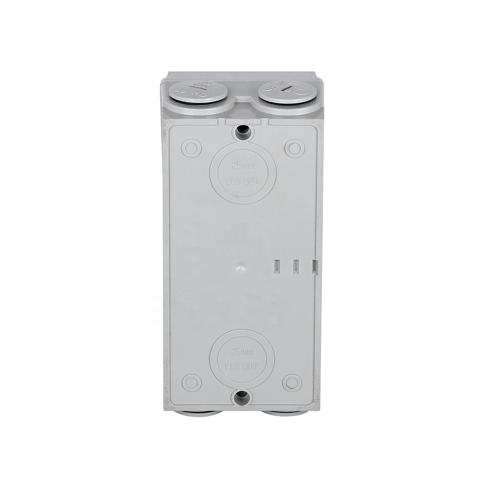 Selhot OEM UKF 380V 63A Outdoor Waterproof 2Pole 20A AC 3 Phase Isolator Switch Metal Plastic Knife Switch Indoor Disconnect