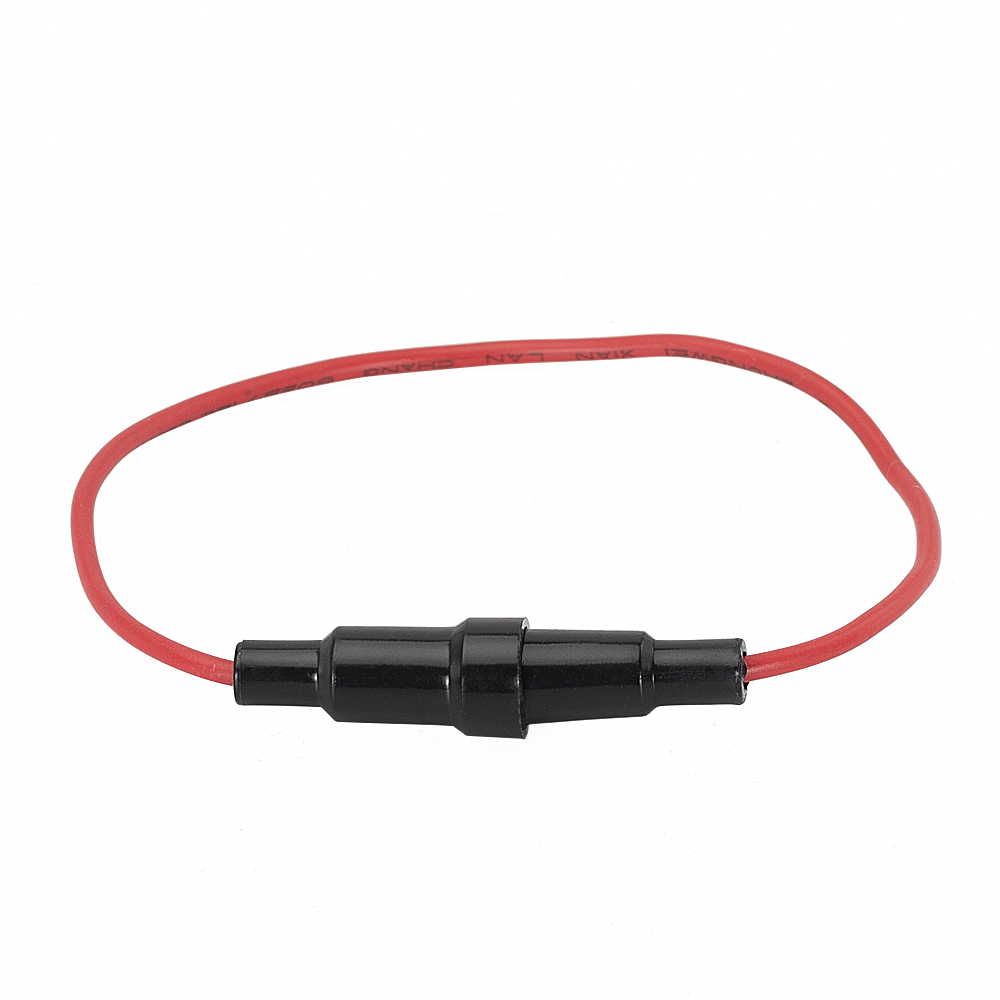 10A 250VAC Plastic 5x20mm Fast Blow Glass Fuse Inline Fuse Holders With 23AWG 30AWG Wire