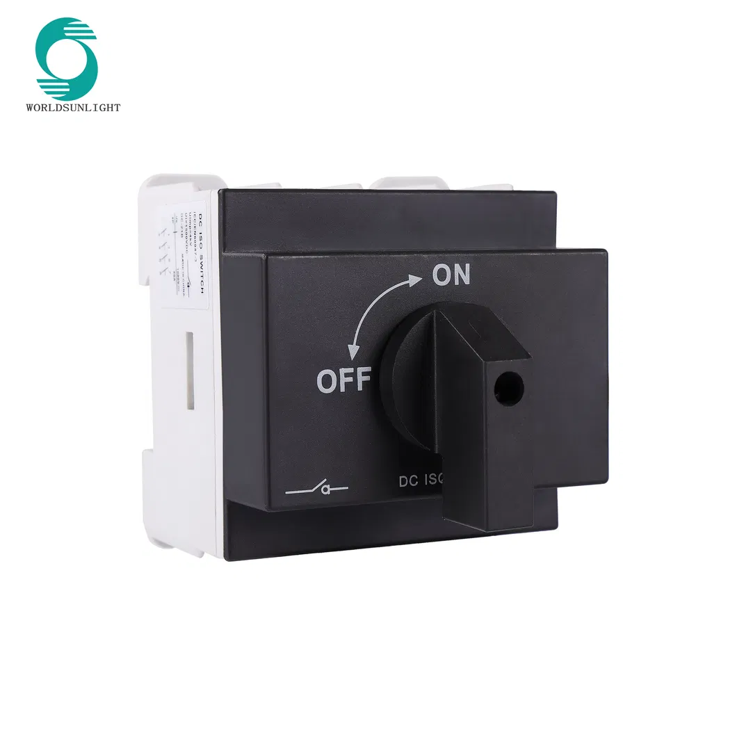 DC Disconnector Solar Rotating Handle Isolator Switch